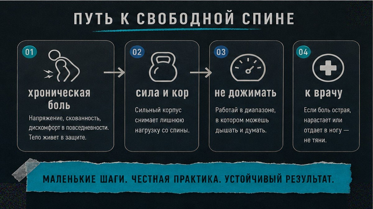 Схема: где домашней растяжки недостаточно