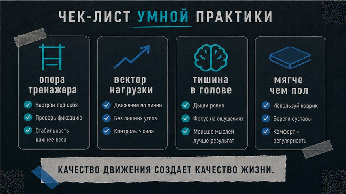 Чеклист: практика с опорой на ПравИло