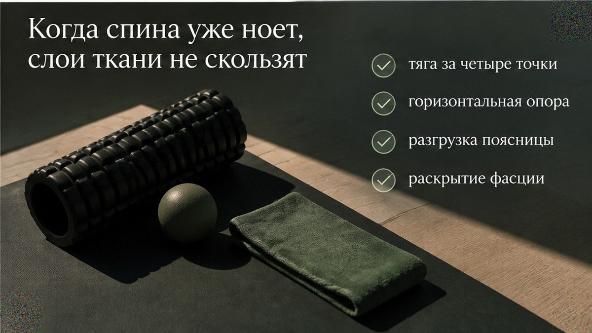 Чеклист: когда слои ткани перестают скользить при боли в спине
