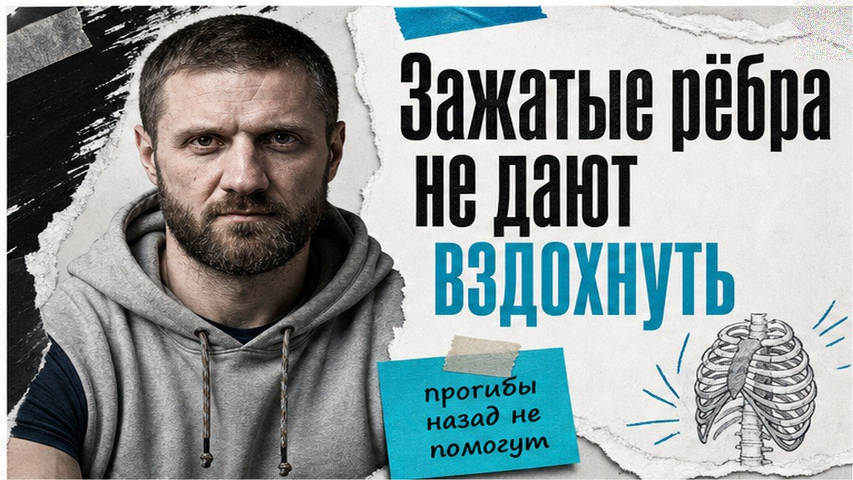Грудной отдел застывает за столом и сбивает дыхание