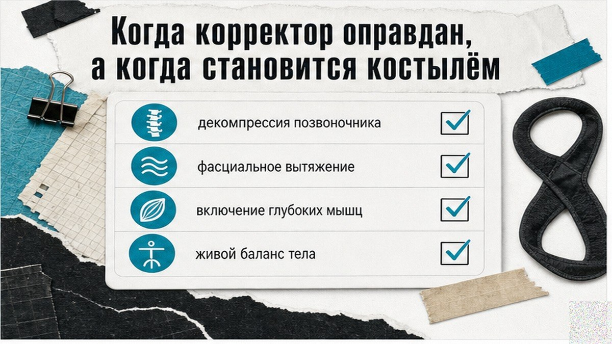 Чеклист: декомпрессия позвоночника и включение глубоких мышц